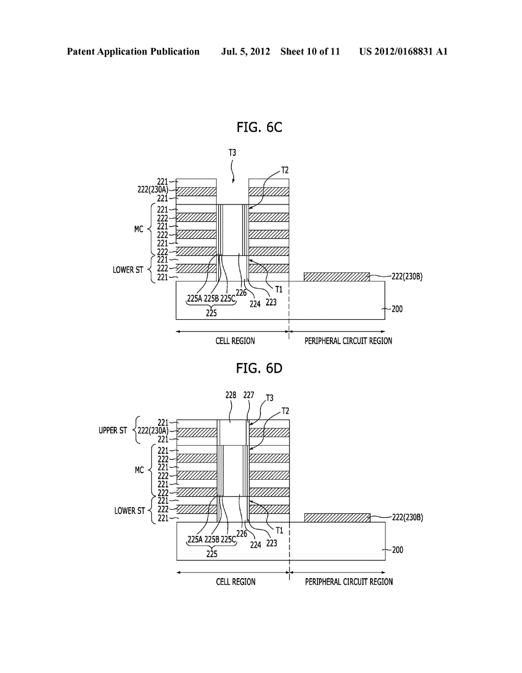 NON-VOLATILE MEMORY DEVICE AND METHOD FOR FABRICATING THE SAME - diagram, schematic, and image 11