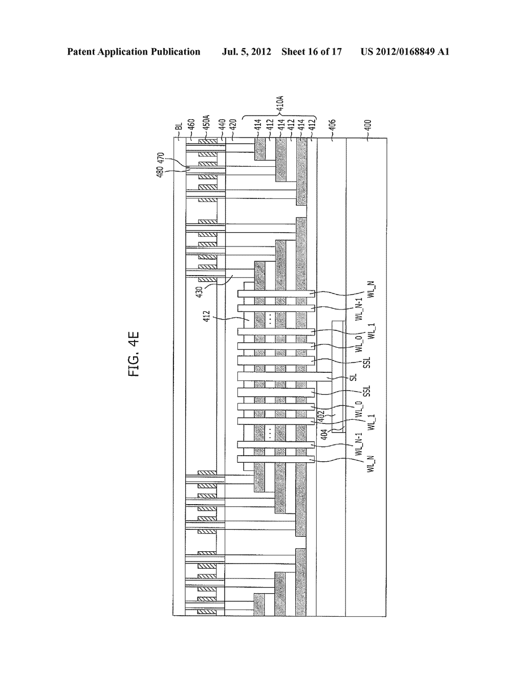 NON-VOLATILE MEMORY DEVICE AND METHOD FOR FABRICATING THE SAME - diagram, schematic, and image 17