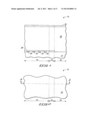 Semiconductor Constructions Containing Tubular Capacitor Storage Nodes,     And Retaining Structures Along Portions Of The Tubular Capacitor Storage     Nodes diagram and image