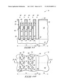 Semiconductor Constructions Containing Tubular Capacitor Storage Nodes,     And Retaining Structures Along Portions Of The Tubular Capacitor Storage     Nodes diagram and image