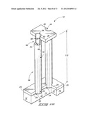 Semiconductor Constructions Containing Tubular Capacitor Storage Nodes,     And Retaining Structures Along Portions Of The Tubular Capacitor Storage     Nodes diagram and image