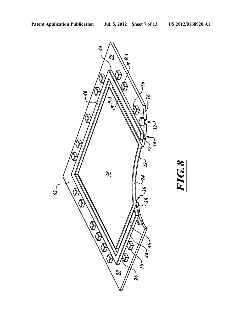 LEADLESS SEMICONDUCTOR PACKAGE AND METHOD OF MANUFACTURE - diagram, schematic, and image 08