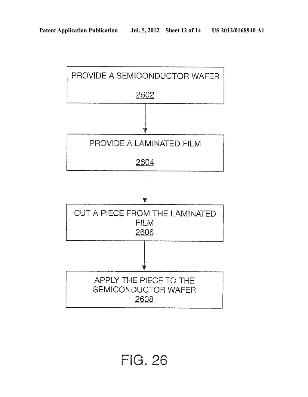 APPARATUS AND METHOD OF APPLYING A FILM TO A SEMICONDUCTOR WAFER AND     METHOD OF PROCESSING A SEMICONDUCTOR WAFER - diagram, schematic, and image 13