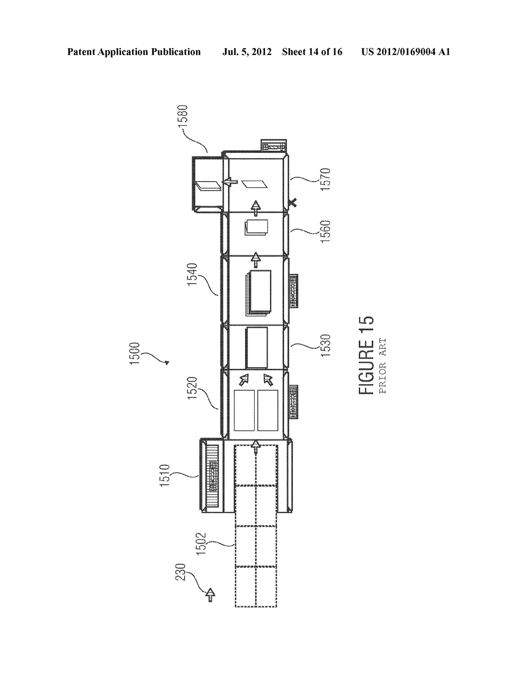 METHOD AND APPARATUS FOR DETERMINING A SUB-GROUP OF A GROUP OF SHEETS IN A     STREAM OF SHEETS - diagram, schematic, and image 15