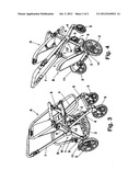 CHASSIS FOR TWO-SEAT CHILDREN S PUSHCHAIRS diagram and image