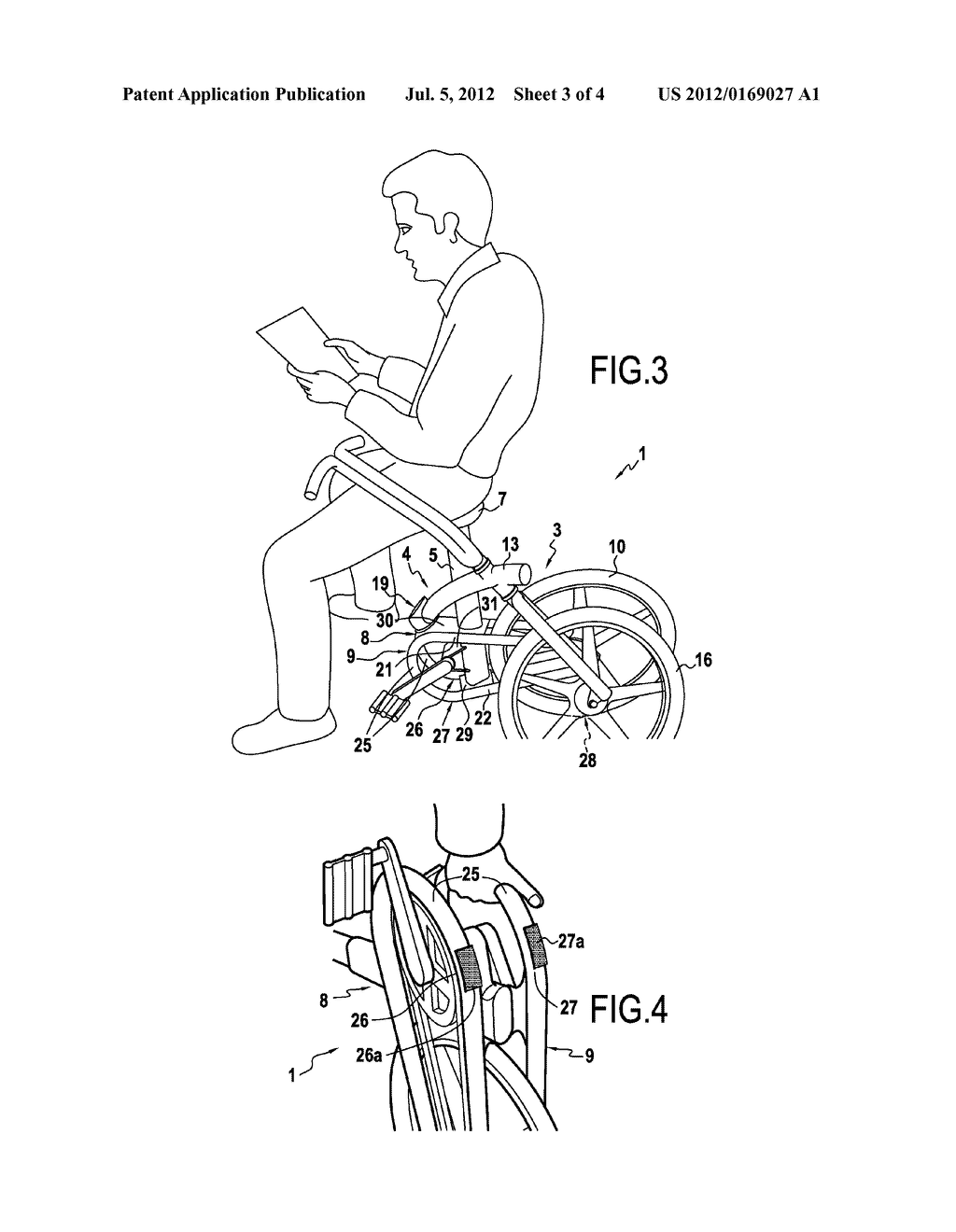 FOLDABLE BICYCLE HAVING A STABILIZATION SYSTEM - diagram, schematic, and image 04