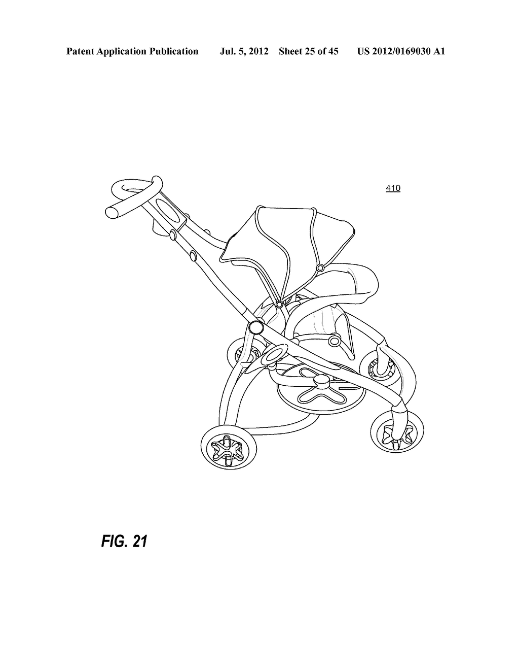 STROLLER WITH MULTIPLE CONFIGURATIONS - diagram, schematic, and image 26