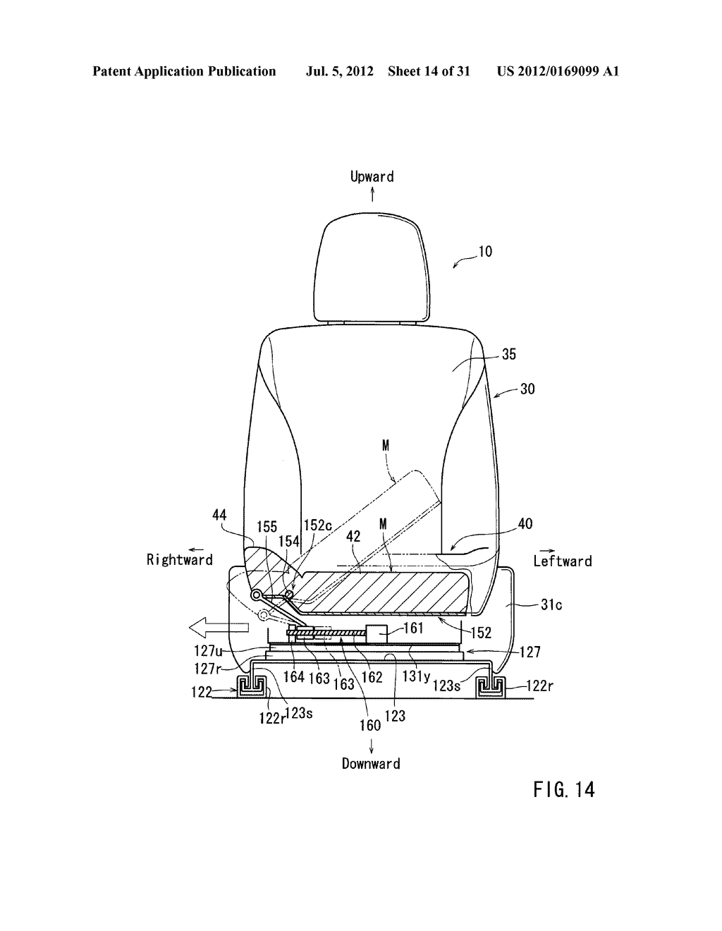 VEHICLE SEAT - diagram, schematic, and image 15