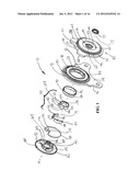 Continuously Engaged Recliner Freeplay System And Fine-Blanked Gear Hub diagram and image