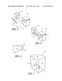 Portable Footrest for Use When Sitting on a Toilet diagram and image