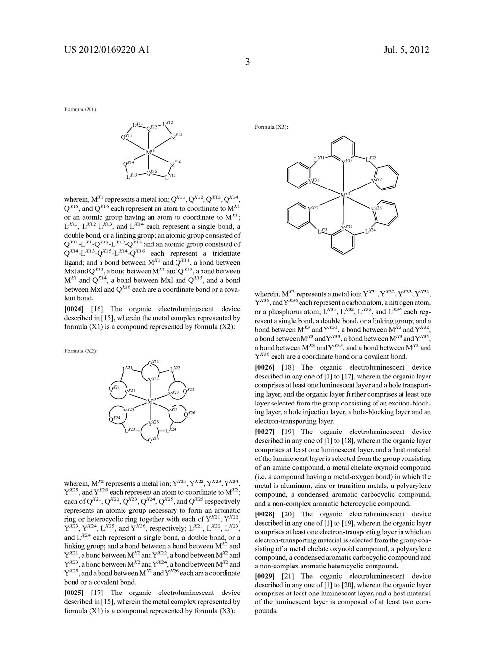 ORGANIC ELECTROLUMINESCENT DEVICES AND METAL COMPLEX COMPOUNDS - diagram, schematic, and image 04