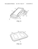 WIRELESS CHARGING TRANSMITTER FOR PORTABLE ELECTRONIC DEVICE diagram and image