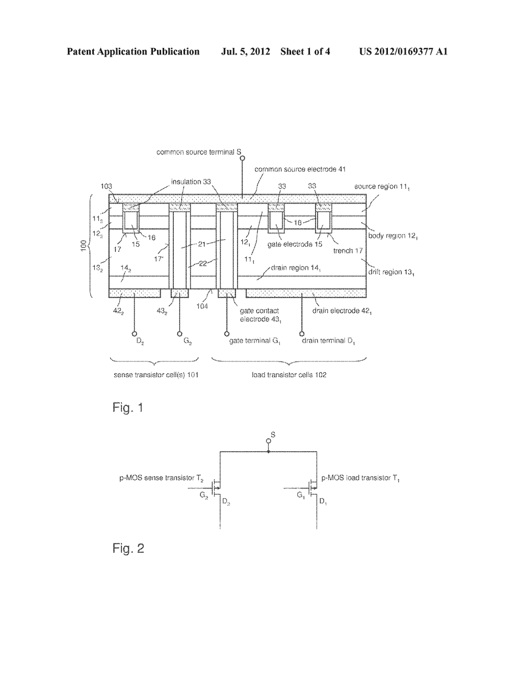 Circuit Arrangement including a Common Source Sense-FET - diagram, schematic, and image 02