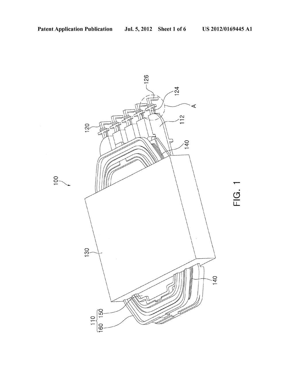 TRANSFORMER AND FLAT PANEL DISPLAY DEVICE HAVING THE SAME - diagram, schematic, and image 02