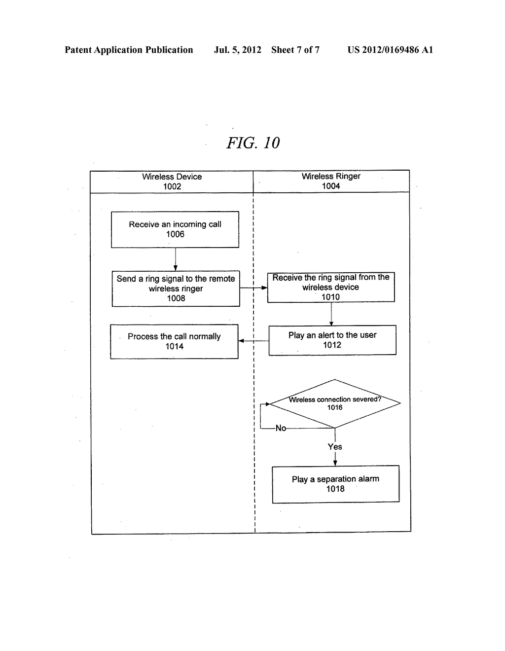 SYSTEM AND METHOD FOR A WIRELESS RINGER FUNCTION - diagram, schematic, and image 08
