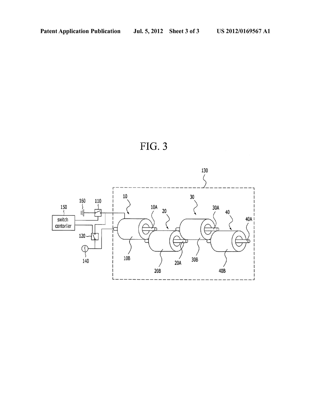 ANTENNA HAVING LINEAR ARRAY ANTENNA UNIT - diagram, schematic, and image 04