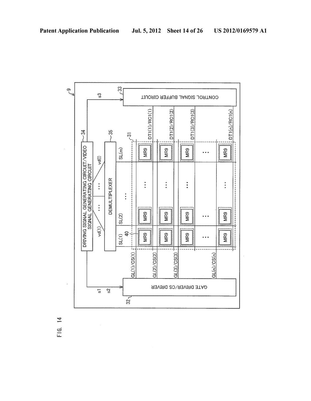 MEMORY DEVICE AND LIQUID CRYSTAL DISPLAY DEVICE EQUIPPED WITH MEMORY     DEVICE - diagram, schematic, and image 15