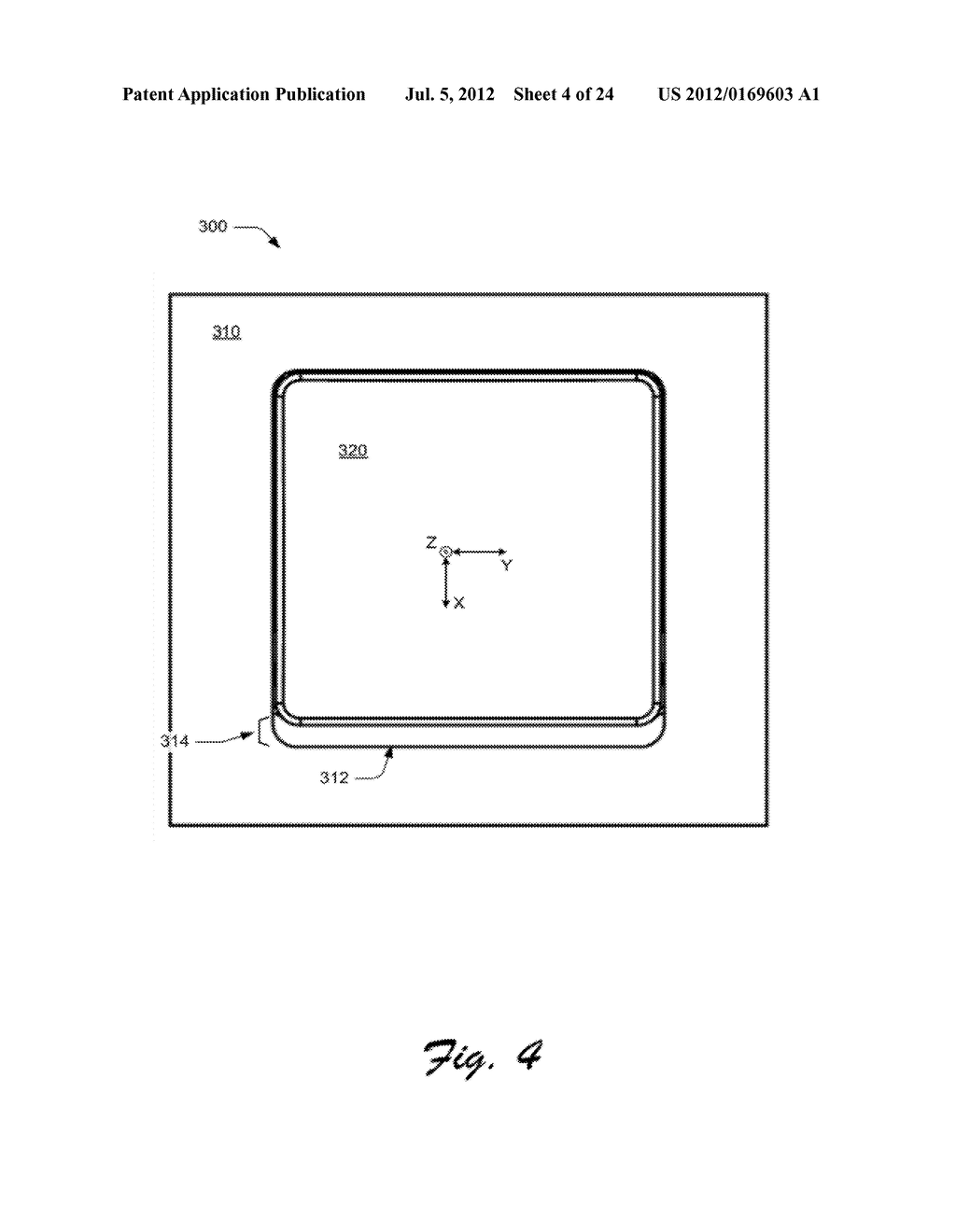 LEVELED TOUCHSURFACE WITH PLANAR TRANSLATIONAL RESPONSIVENESS TO VERTICAL     TRAVEL - diagram, schematic, and image 05