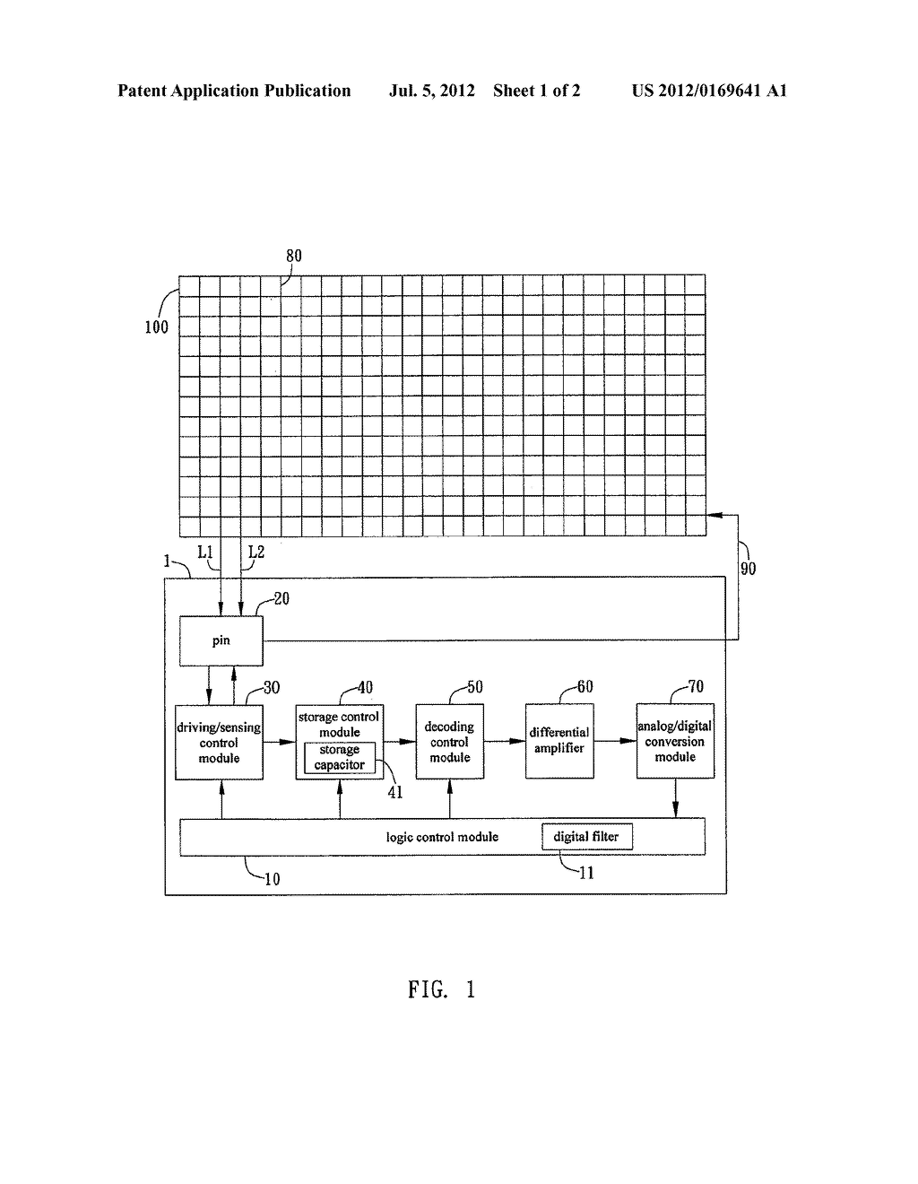 TOUCH SENSING APPARATUS - diagram, schematic, and image 02