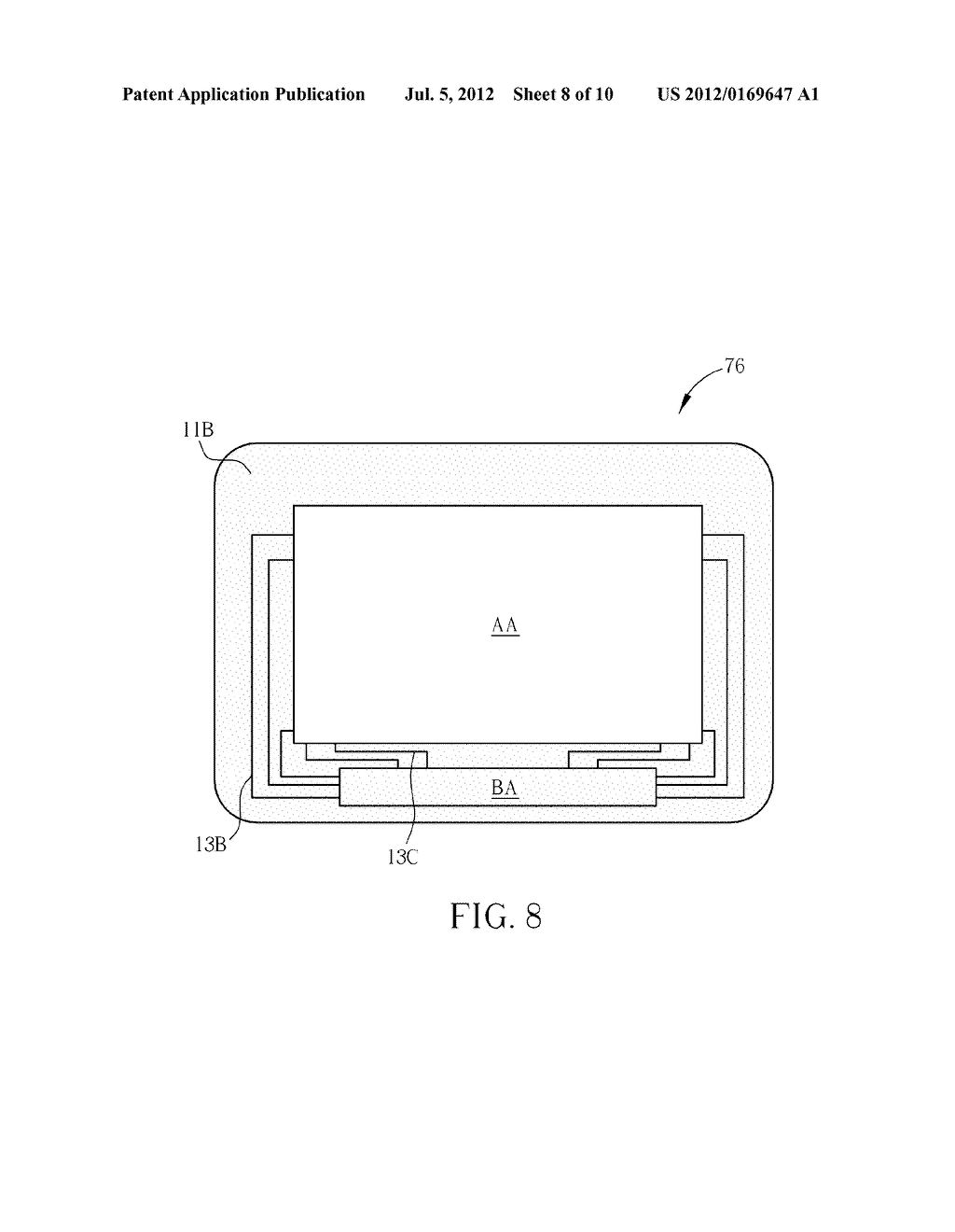 CAPACITIVE TOUCH DISPLAY PANEL - diagram, schematic, and image 09