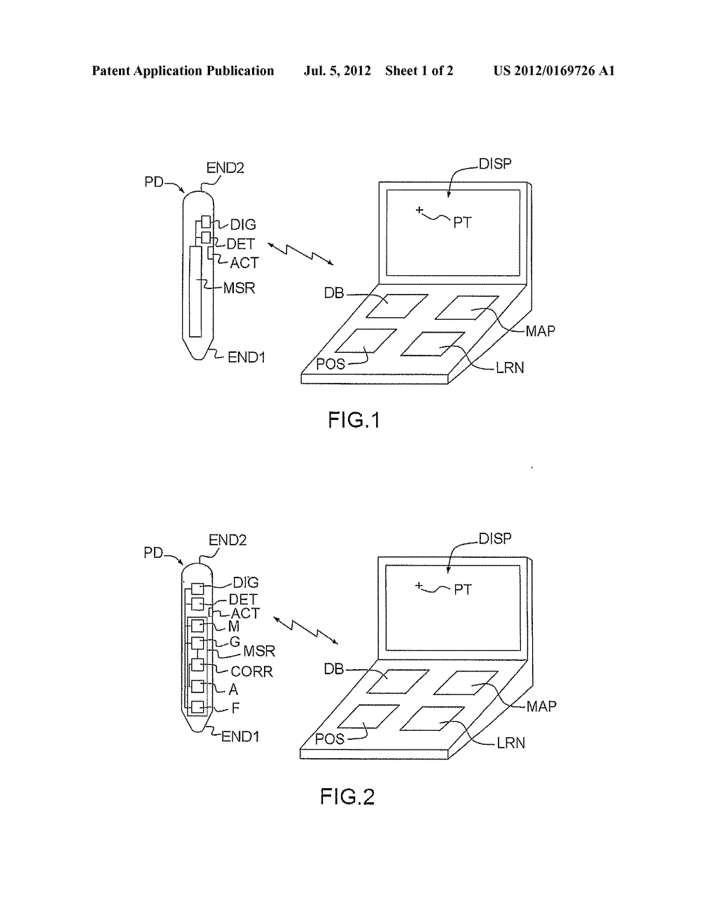 SYSTEM FOR INPUTTING GRAPHICAL ELEMENTS - diagram, schematic, and image 02