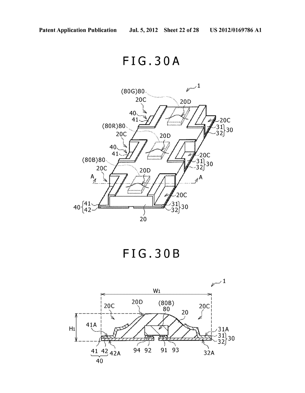 LIGHT EMITTING DEVICE, ILLUMINATING DEVICE, AND DISPLAY DEVICE - diagram, schematic, and image 23