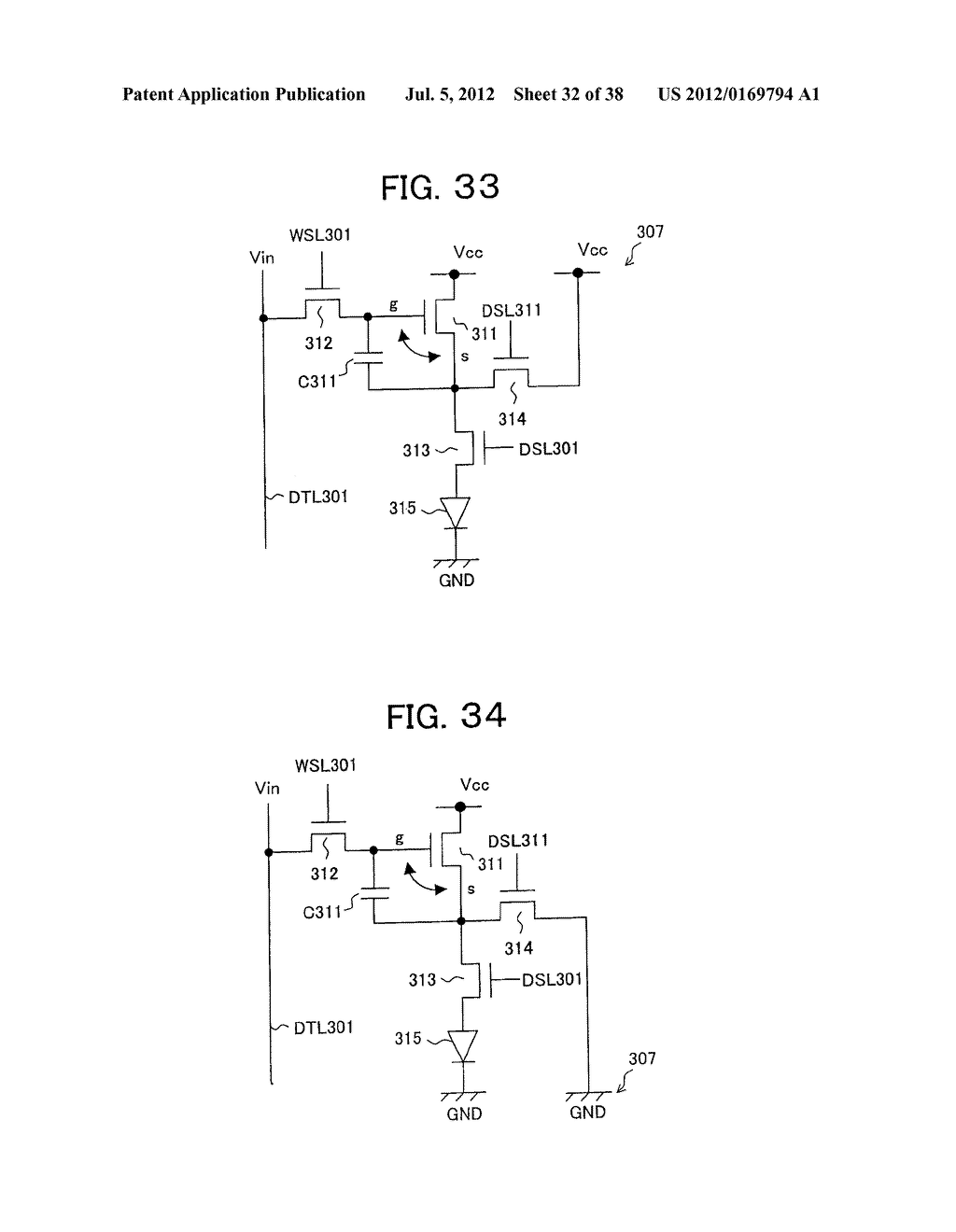 PIXEL CIRCUIT, DISPLAY DEVICE, AND METHOD OF DRIVING PIXEL CIRCUIT - diagram, schematic, and image 33