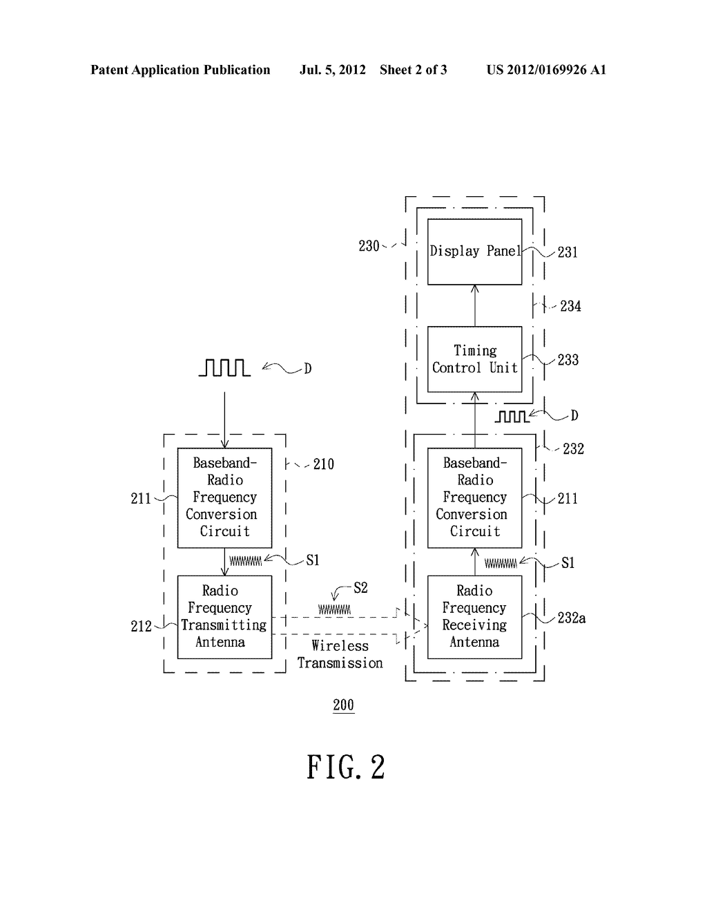 WIRELESS TRANSMISSION DISPLAY SYSTEM AND WIRELESS TRANSMISSION DISPLAYING     METHOD - diagram, schematic, and image 03