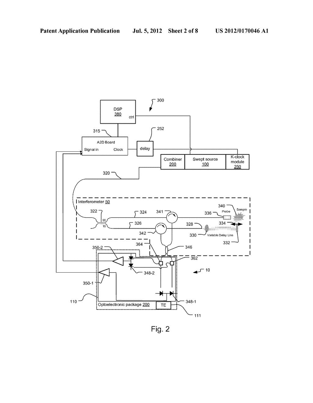 Integrated Optical Coherence Tomography System - diagram, schematic, and image 03