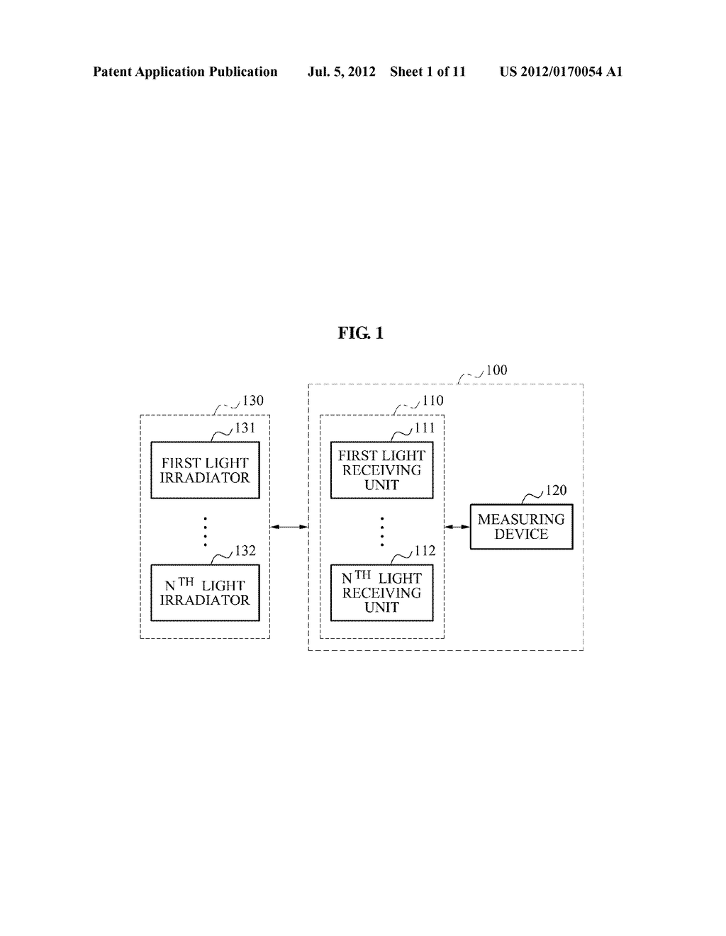 APPARATUS AND METHOD FOR SENSING HIGH PRECISION SIGNAL USING INFRARED     LIGHT - diagram, schematic, and image 02