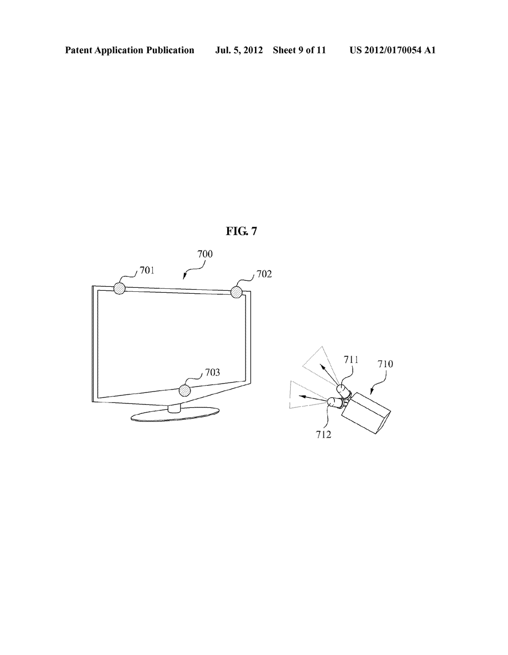 APPARATUS AND METHOD FOR SENSING HIGH PRECISION SIGNAL USING INFRARED     LIGHT - diagram, schematic, and image 10