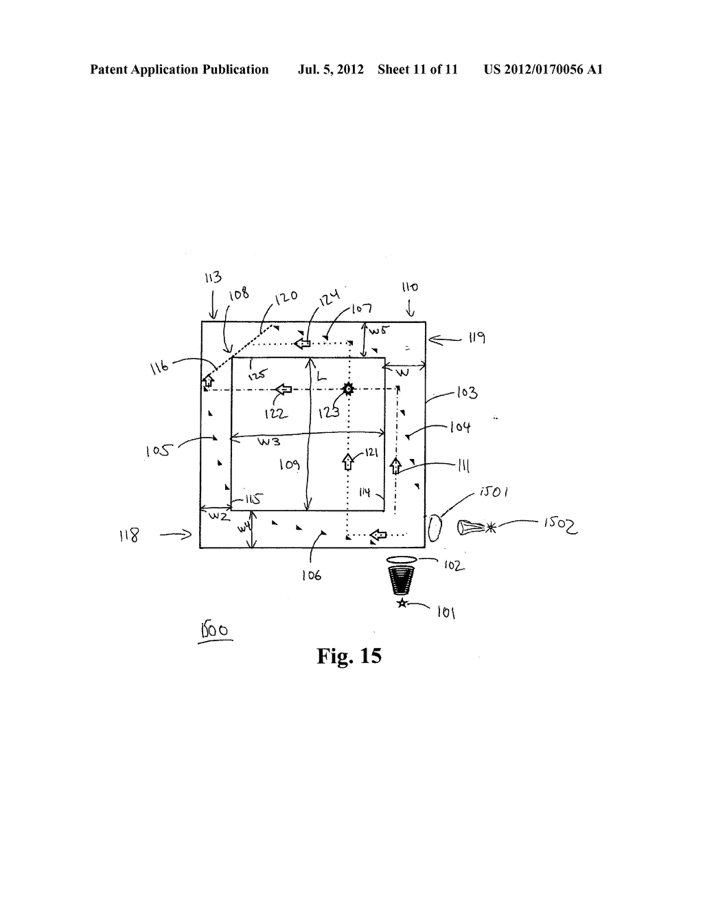 DEVICE, A SYSTEM AND A METHOD OF ENCODING A POSITION OF AN OBJECT - diagram, schematic, and image 12