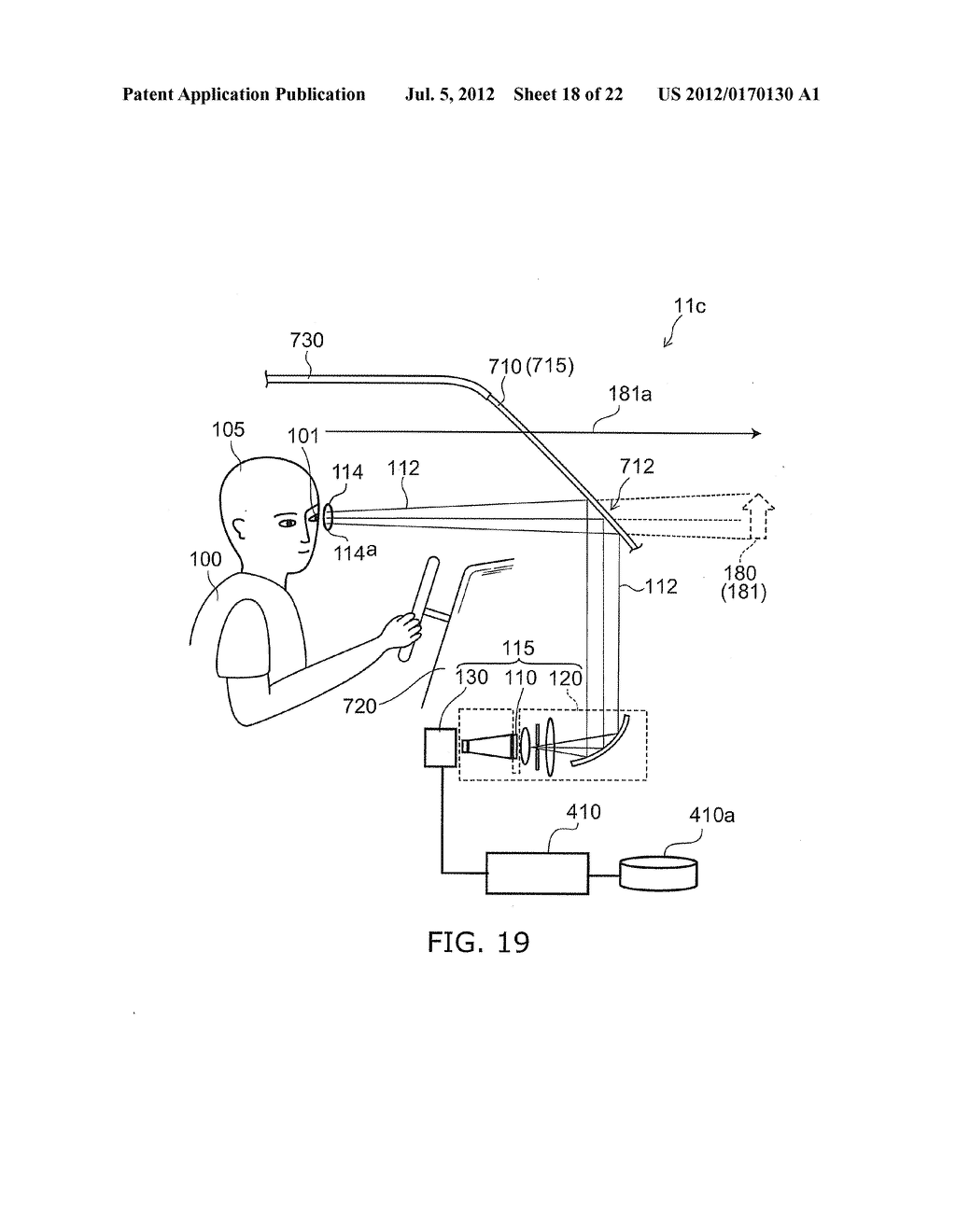 DISPLAY DEVICE AND DISPLAY METHOD - diagram, schematic, and image 19