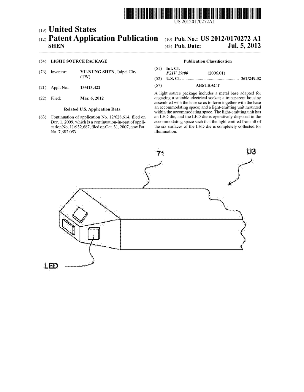 LIGHT SOURCE PACKAGE - diagram, schematic, and image 01