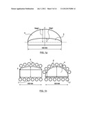 ILLUMINATION APPARATUS USING A SOLID STATE SOURCE AND A THICK COMPOSITE     MOLDED LENS diagram and image