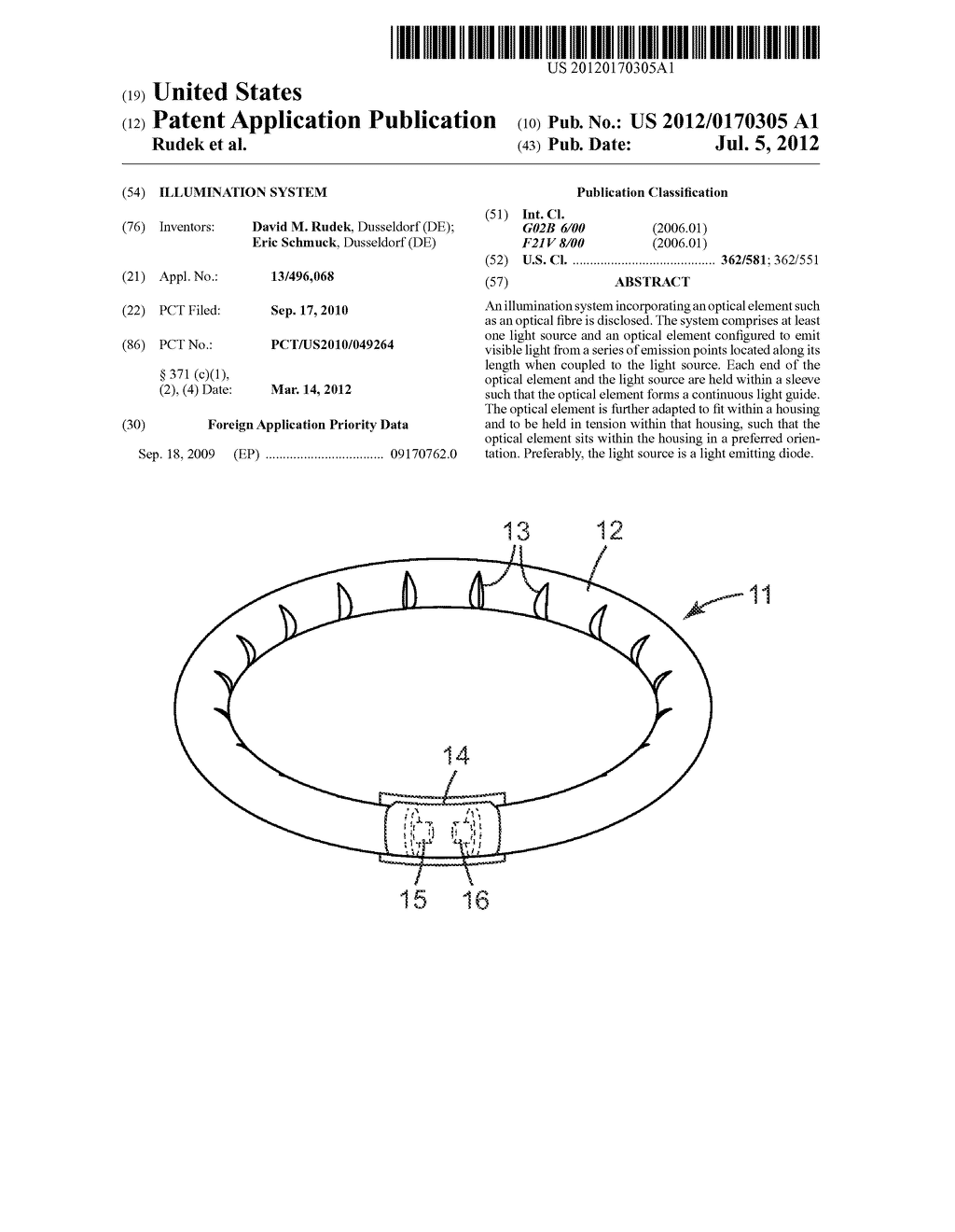 ILLUMINATION SYSTEM - diagram, schematic, and image 01