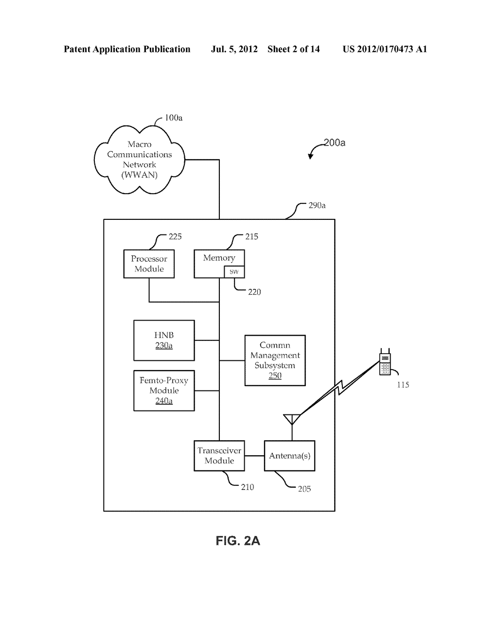 OUT-OF-BAND RADIO FOR SUPPORTING COMPRESSED MODE IN A FEMTO DEPLOYMENT - diagram, schematic, and image 03