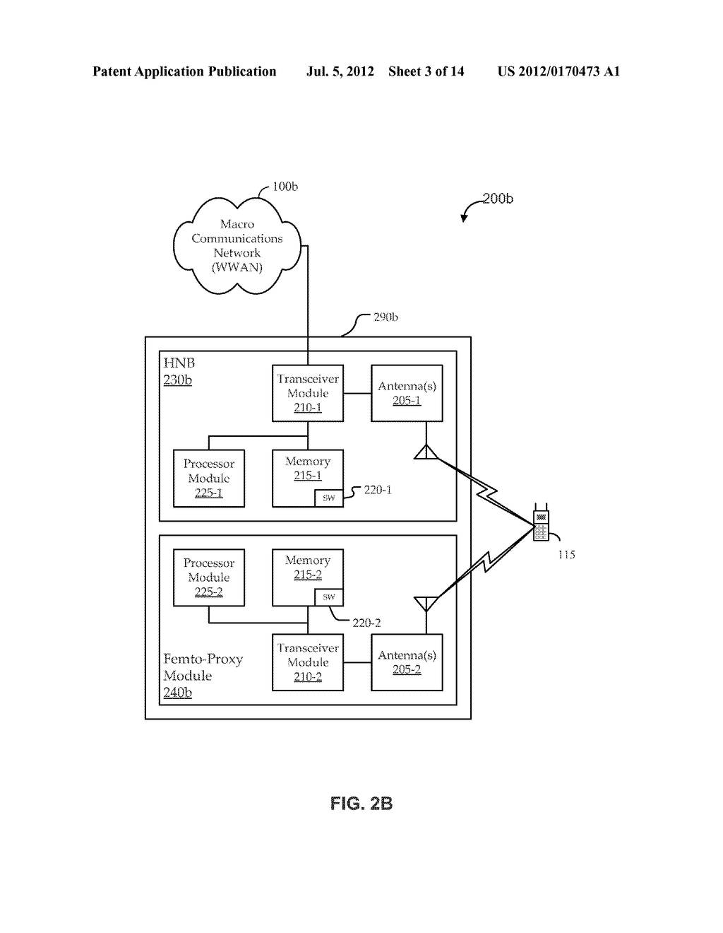 OUT-OF-BAND RADIO FOR SUPPORTING COMPRESSED MODE IN A FEMTO DEPLOYMENT - diagram, schematic, and image 04