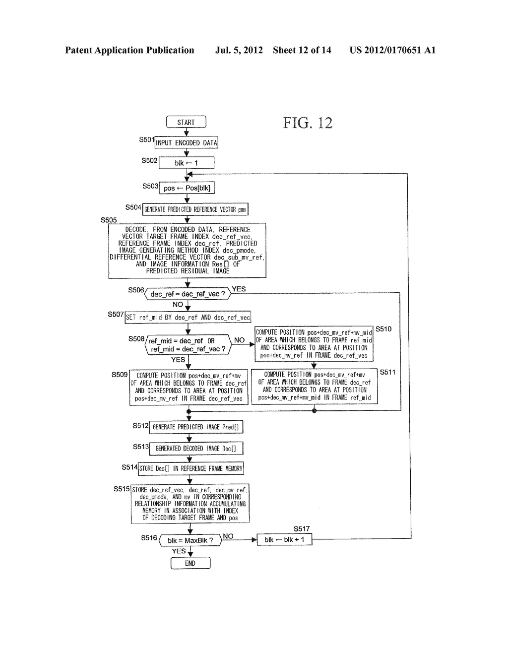 Video Encoding Method and Decoding Method, Apparatuses Therefor, Programs     Therefor, and Storage Media which Store the Programs - diagram, schematic, and image 13