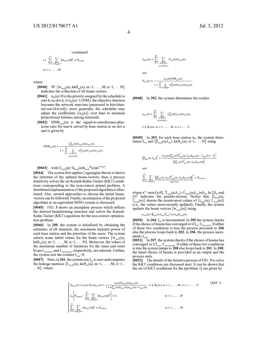 COORDINATED LINEAR BEAMFORMING IN DOWNLINK MULTI-CELL WIRELESS NETWORKS - diagram, schematic, and image 08