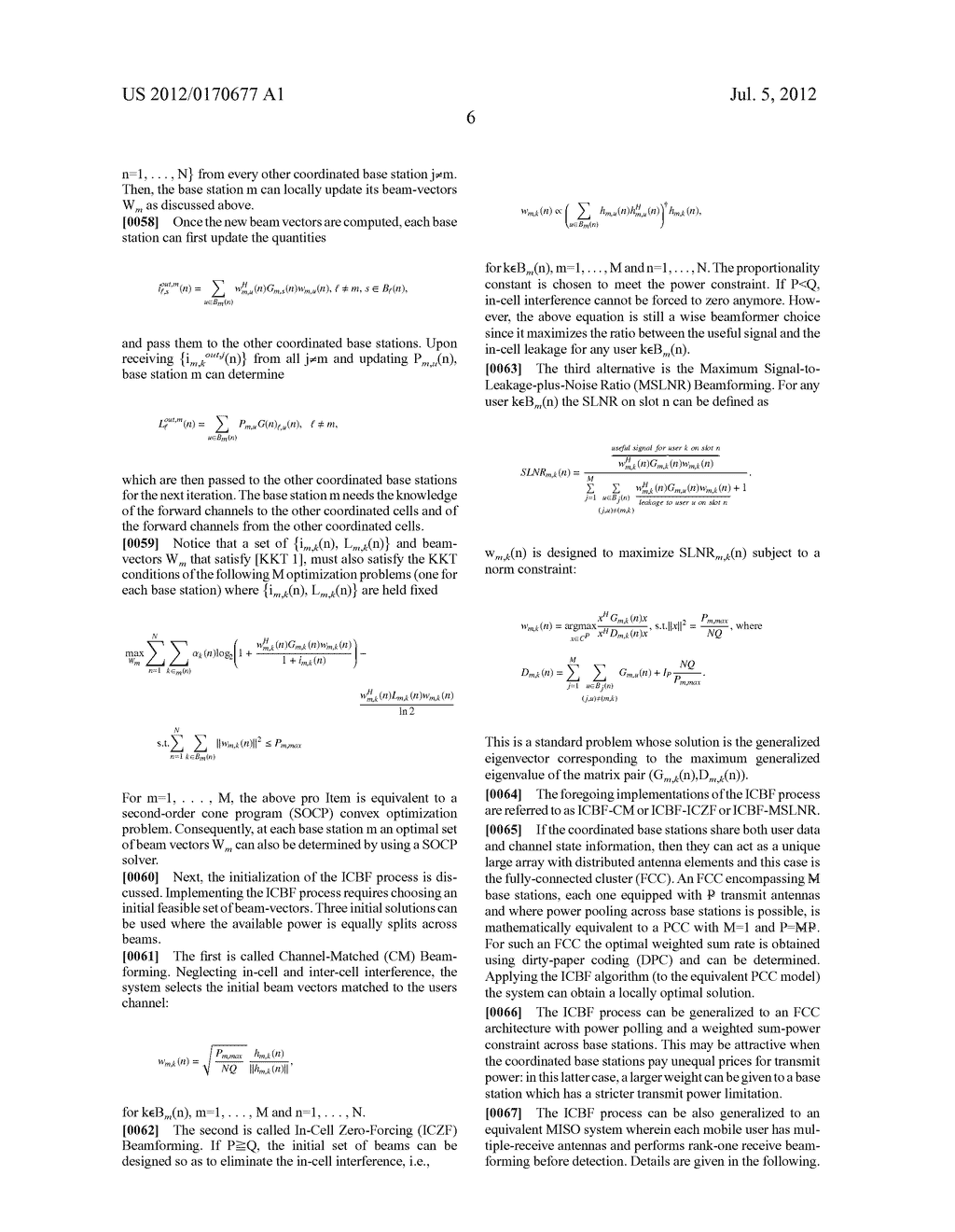 COORDINATED LINEAR BEAMFORMING IN DOWNLINK MULTI-CELL WIRELESS NETWORKS - diagram, schematic, and image 10