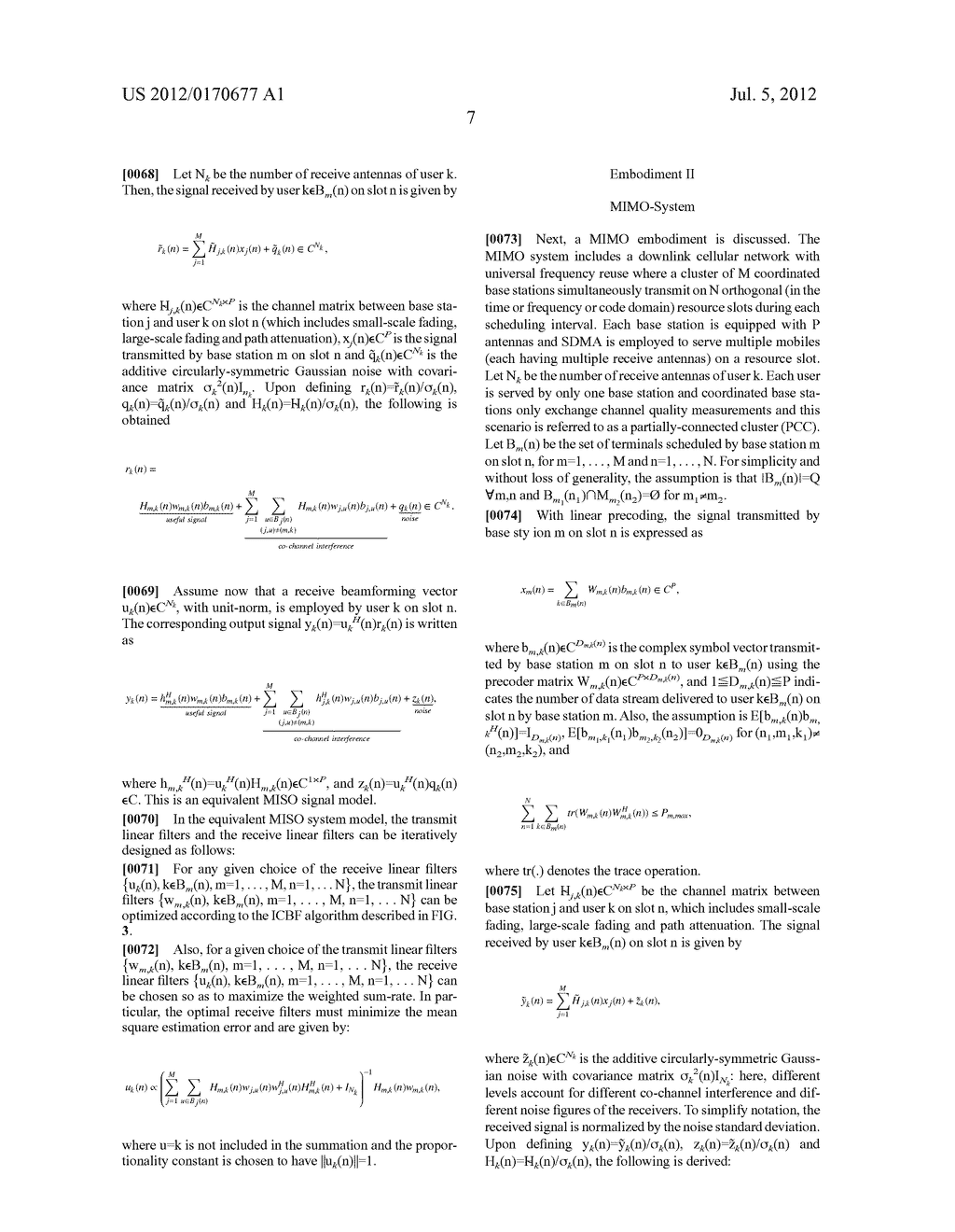 COORDINATED LINEAR BEAMFORMING IN DOWNLINK MULTI-CELL WIRELESS NETWORKS - diagram, schematic, and image 11