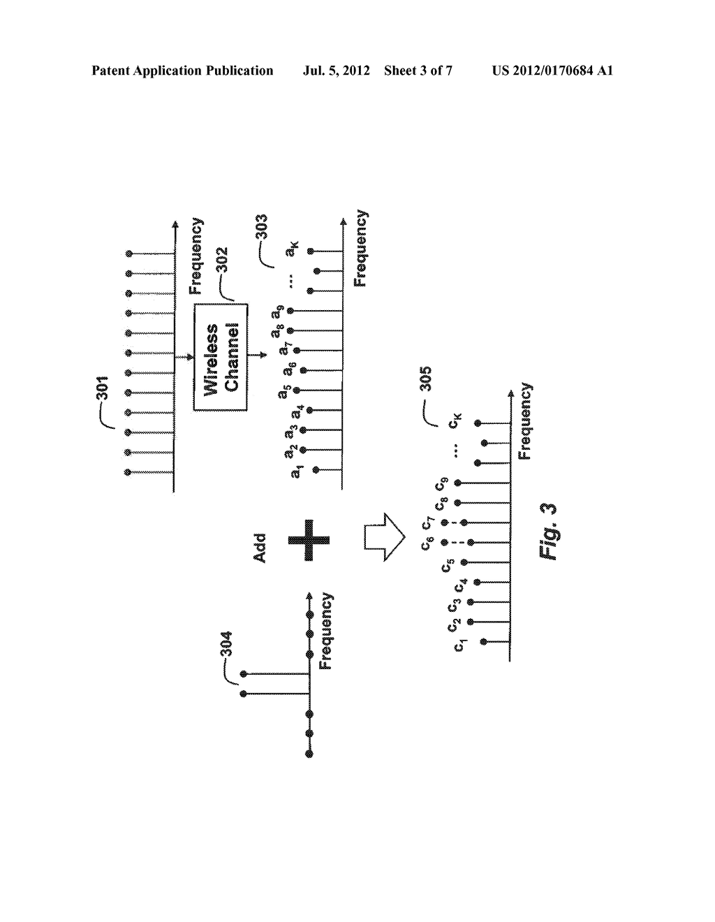 Method and System for Decoding OFDM Signals Subject to Narrowband     Interference - diagram, schematic, and image 04