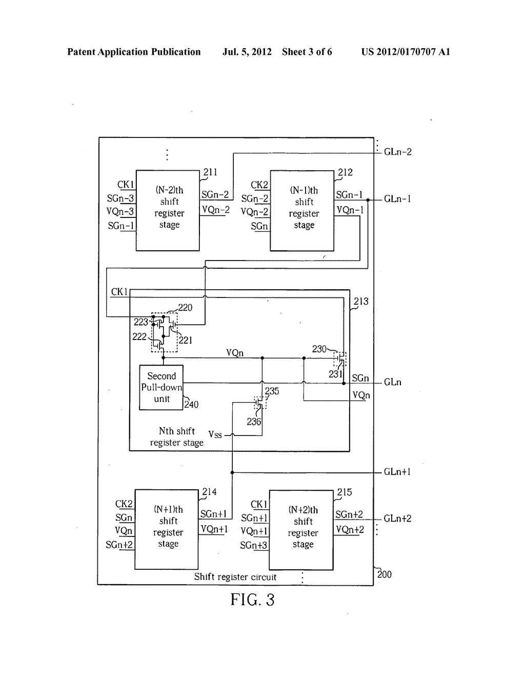SWITCH DEVICE AND SHIFT REGISTER CIRCUIT USING THE SAME - diagram, schematic, and image 04