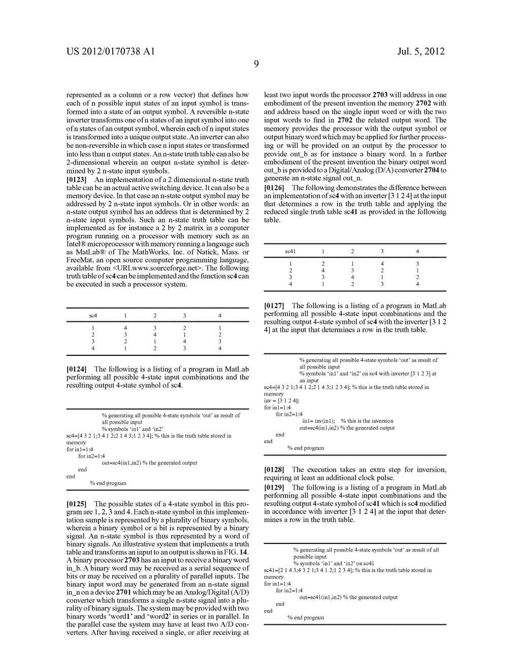 Methods and Apparatus in Alternate Finite Field Based Coders and Decoders - diagram, schematic, and image 25