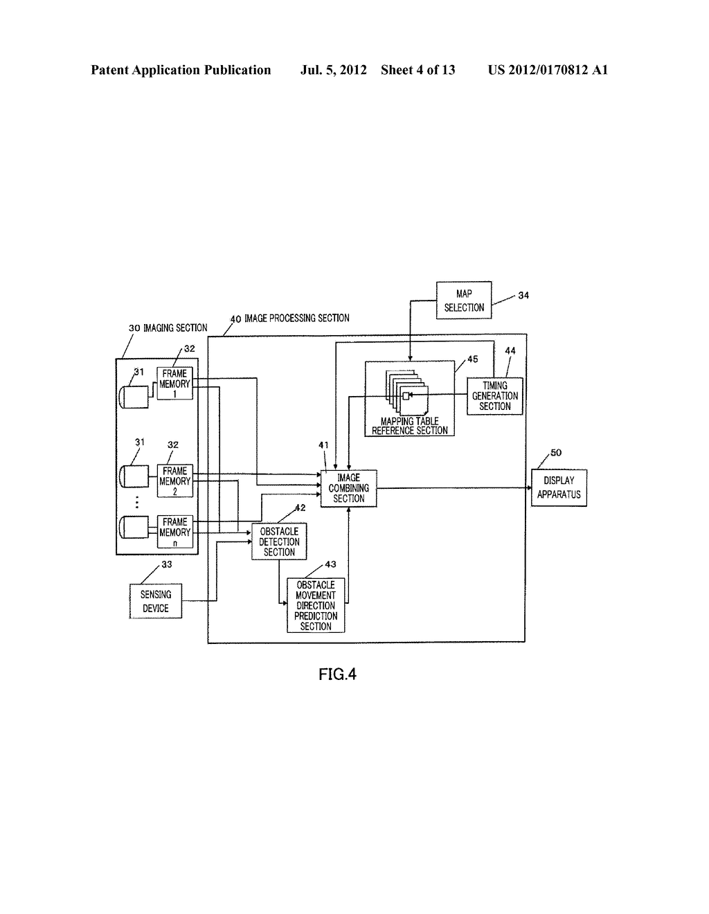 DRIVING SUPPORT DISPLAY DEVICE - diagram, schematic, and image 05