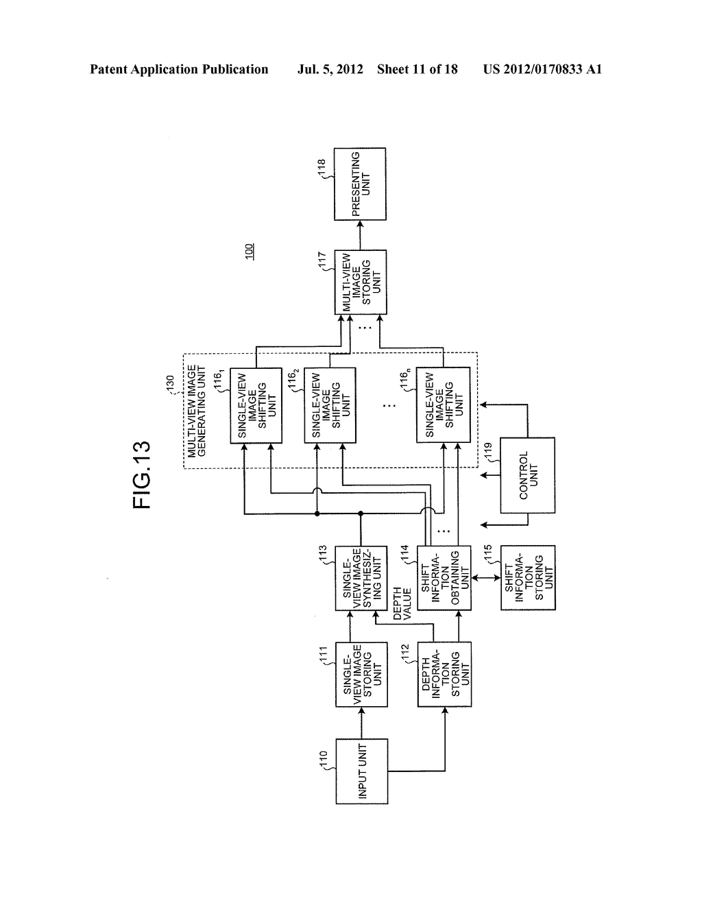 MULTI-VIEW IMAGE GENERATING METHOD AND APPARATUS - diagram, schematic, and image 12