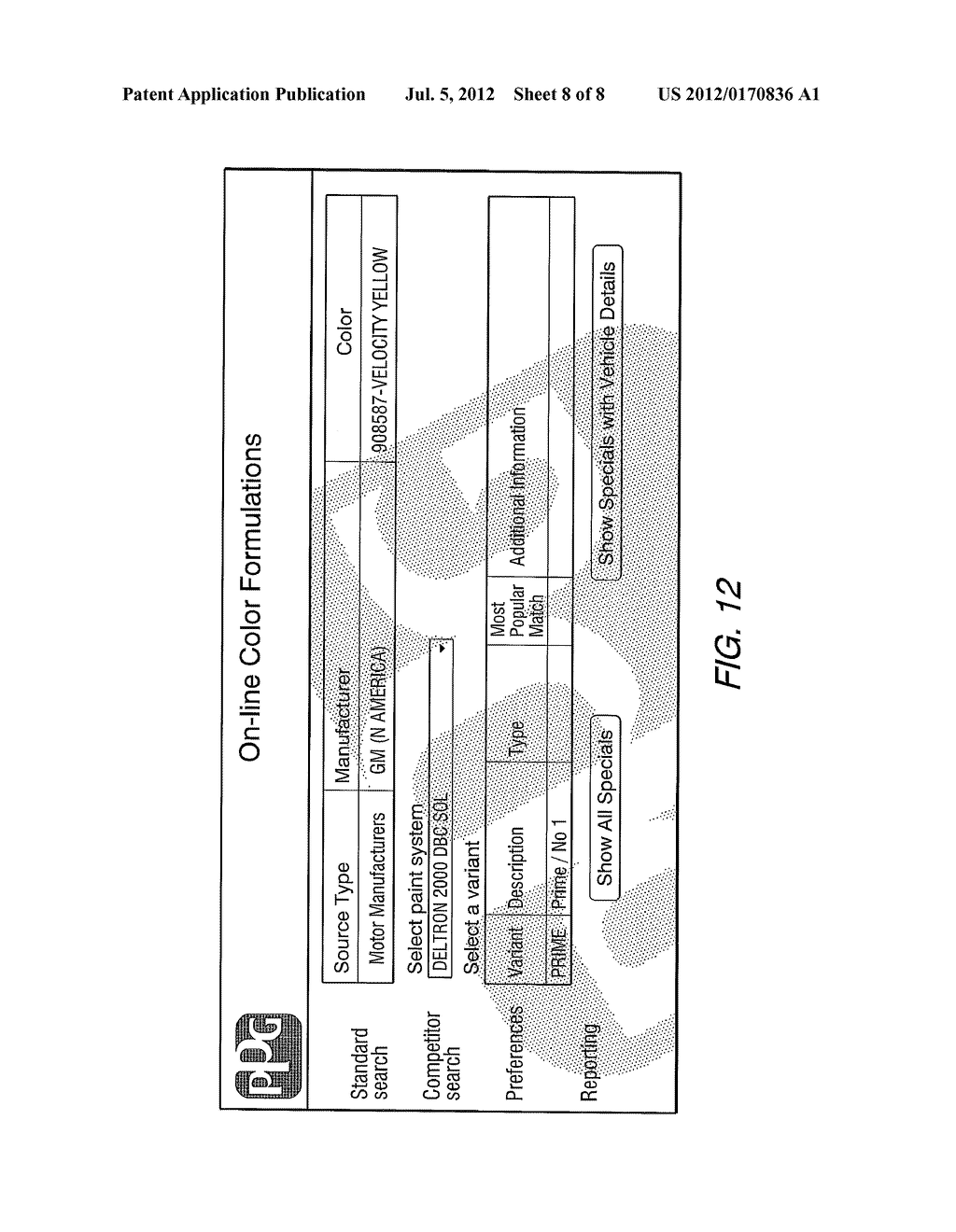 WEB-BASED COLOR SELECTION SYSTEM - diagram, schematic, and image 09