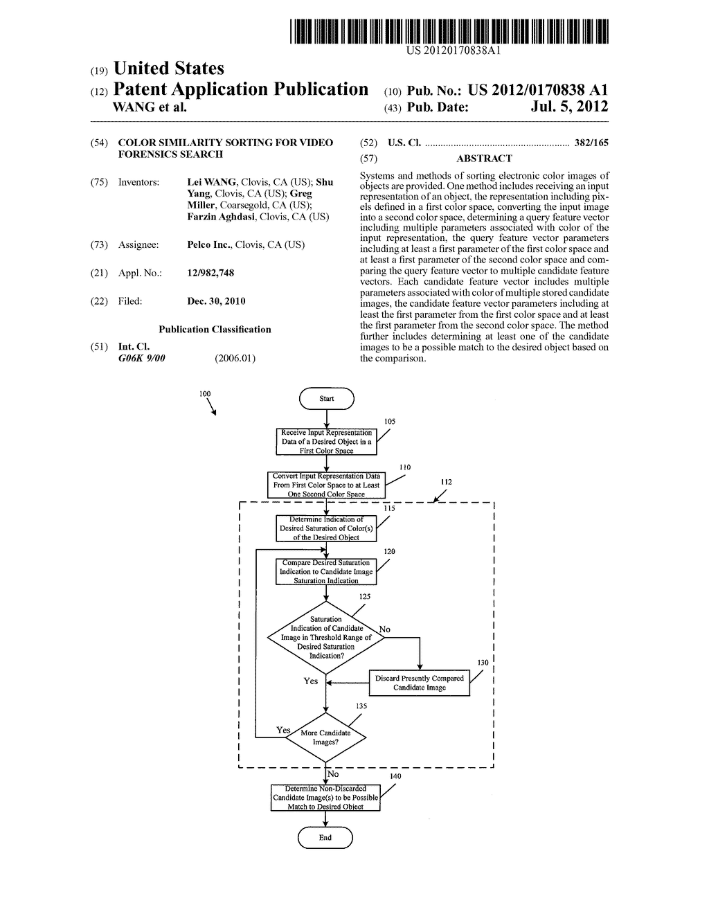 Color Similarity Sorting for Video Forensics Search - diagram, schematic, and image 01