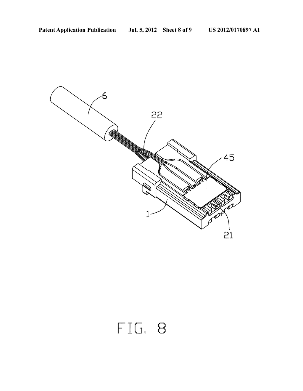 CABLE ASSEMBLY WITH OPTICAL TRANSMITTING - diagram, schematic, and image 09